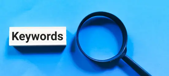 Vi leverer god SEO optimering af keywords i tekster der virker og giver resultater på bundlinjen